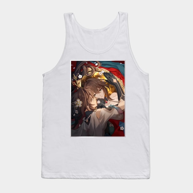 Past Self in Mirror • Ruan Mei • Honkai Star Rail Light Cone Tank Top by kazatodoesart